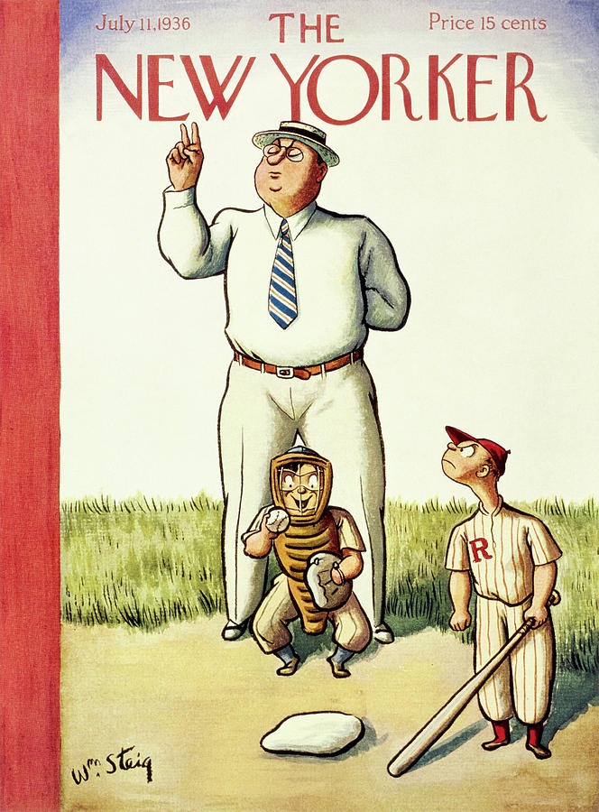 New Yorker July 11 1936 Painting by William Steig