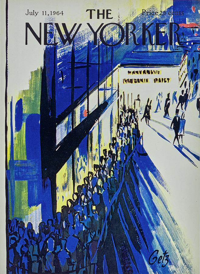 New Yorker July 11th 1964 Painting by Arthur Getz