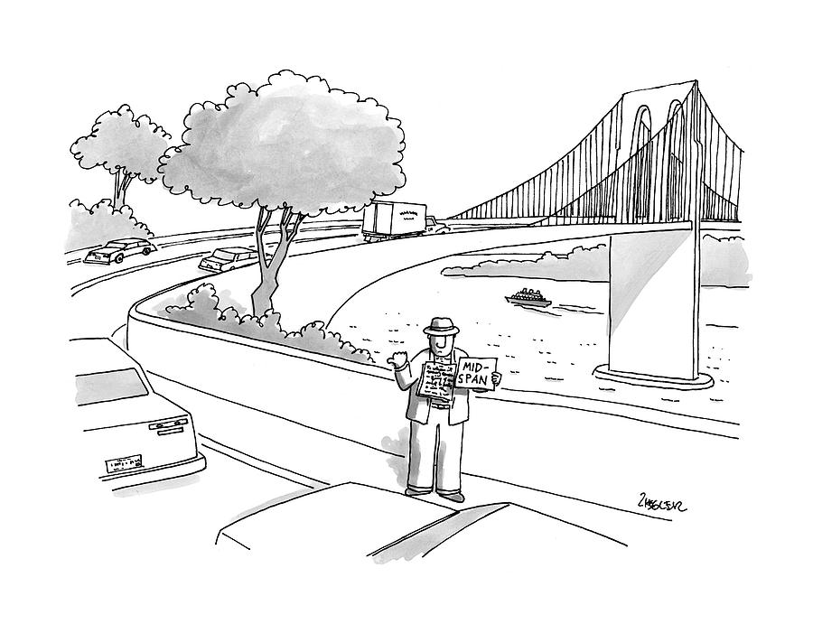 New Yorker July 14th, 1997 Drawing by Jack Ziegler New Yorker July 14th, 1997 Drawing by Jack Ziegler
