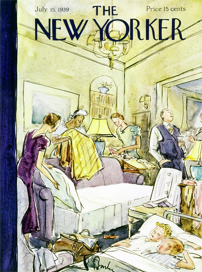 New Yorker July 15 1939 Painting by Perry Barlow New Yorker July 15 1939 Painting by Perry Barlow