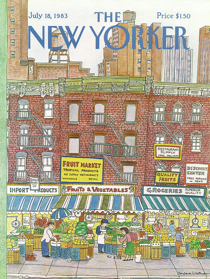 New Yorker July 18th, 1983 Painting by Barbara Westman