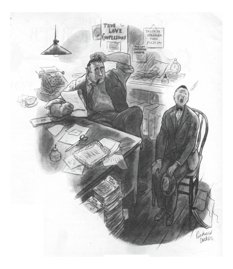 New Yorker July 1st, 1933 Drawing by Richard Decker