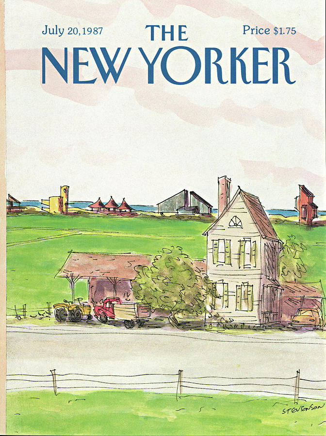 New Yorker July 20th, 1987 Painting by James Stevenson