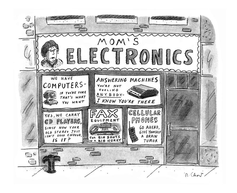 New Yorker July 22nd, 1996 Drawing by Roz Chast