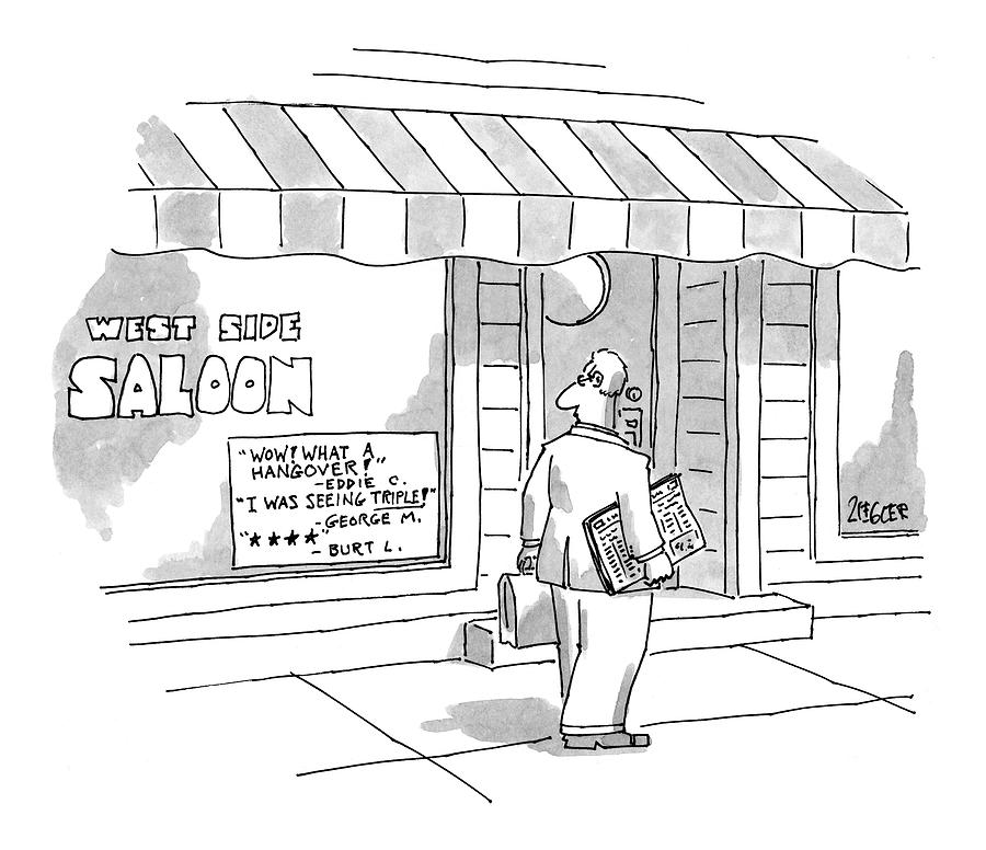 New Yorker July 26th, 1999 Drawing by Jack Ziegler