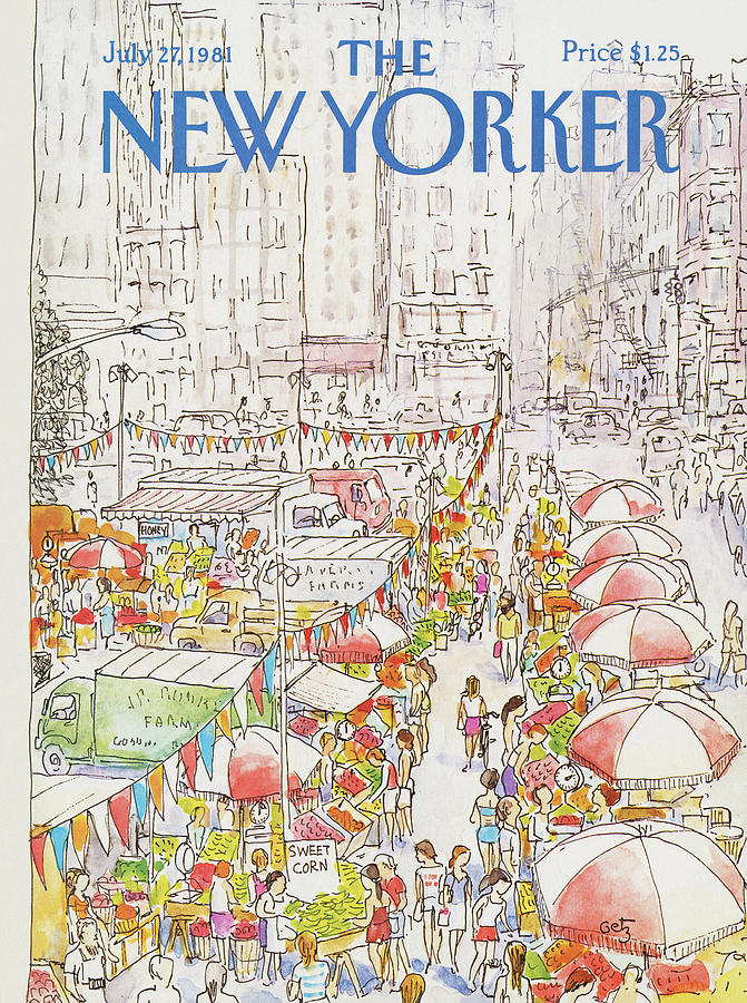 New Yorker July 27th, 1981 Painting by Arthur Getz New Yorker July 27th, 1981 Painting by Arthur Getz
