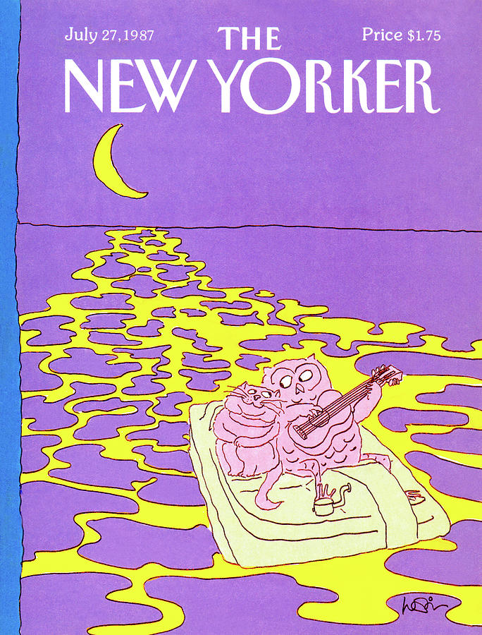 New Yorker July 27th, 1987 Painting by Arnie Levin