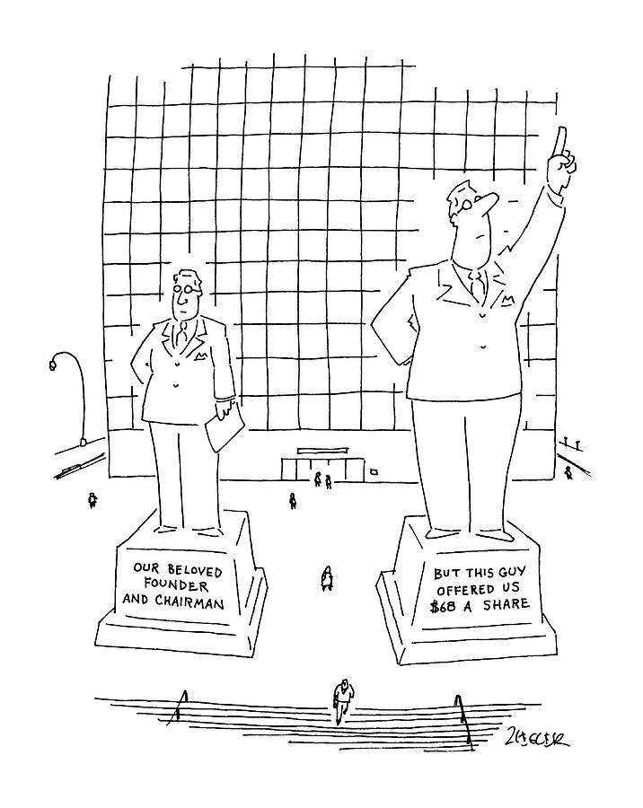 New Yorker July 27th, 1987 Drawing by Jack Ziegler