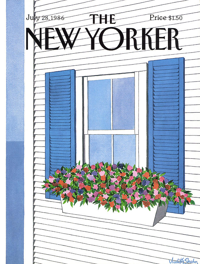 New Yorker July 28th, 1986 Painting by Judith Shahn