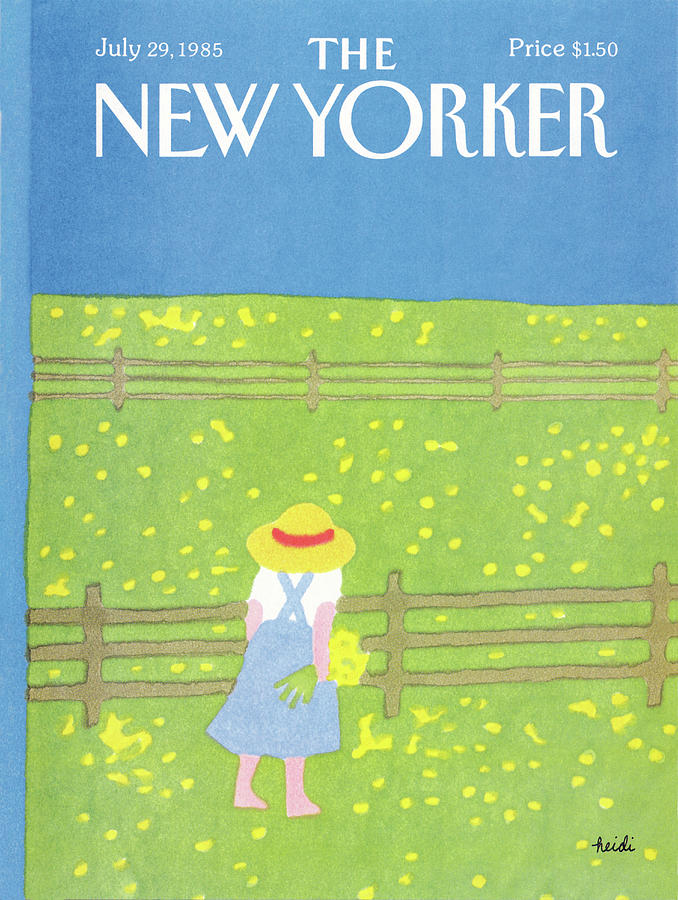 New Yorker July 29th, 1985 Painting by Heidi Goennel