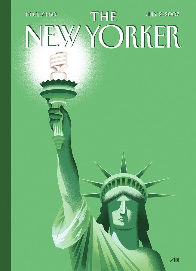 Bright Idea Painting by Bob Staake Bright Idea Painting by Bob Staake