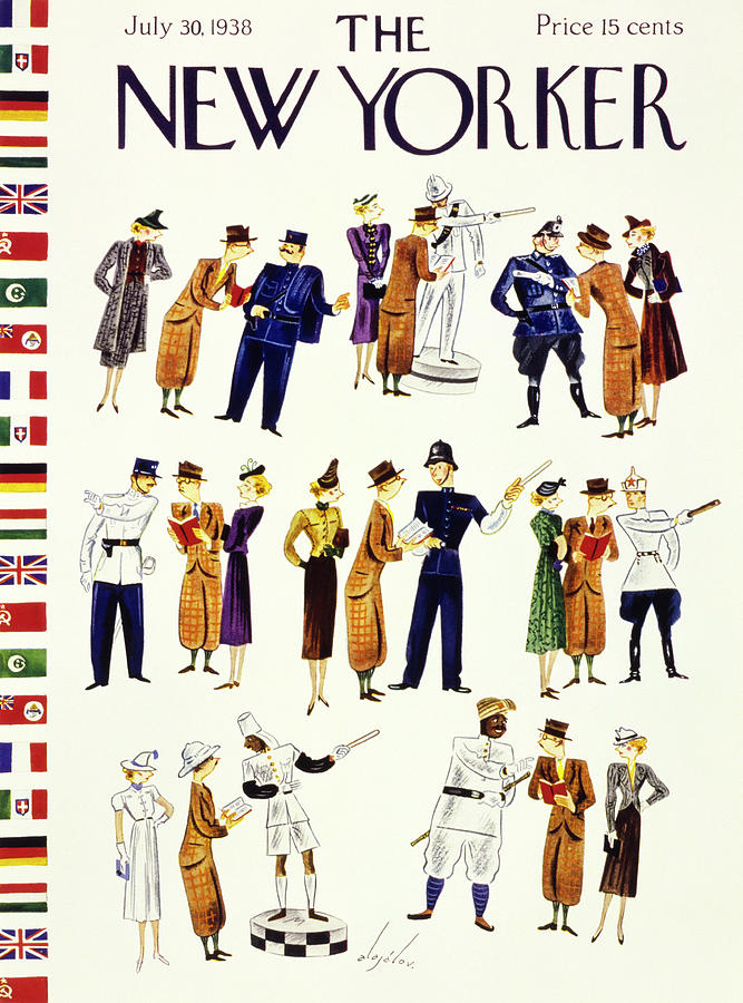 New Yorker July 30 1938 Painting by Constantin Alajalov