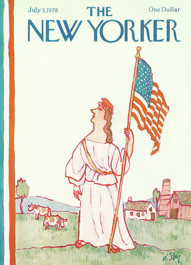New Yorker July 3rd, 1978 Painting by William Steig