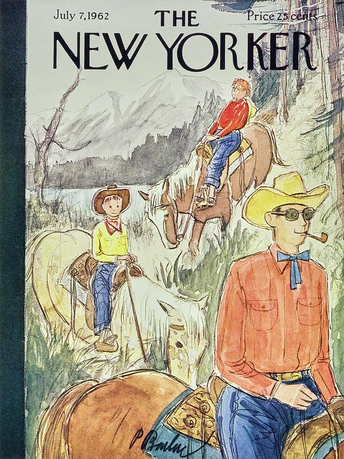 New Yorker July 7th 1962 Painting by Perry Barlow