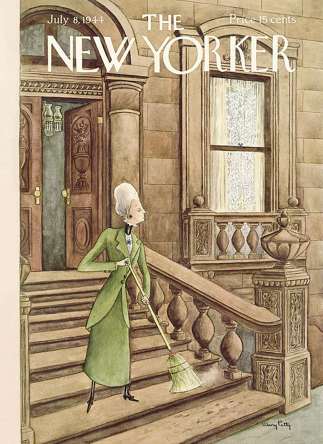 New Yorker July 8, 1944 Painting by Mary Petty