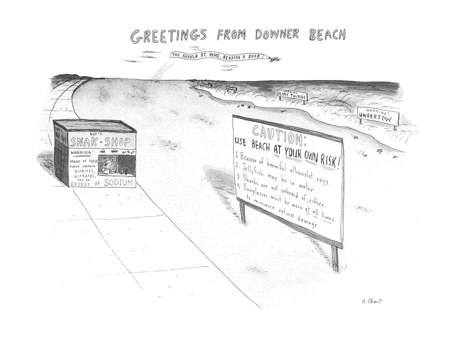 New Yorker July 8th, 1985 Drawing by Roz Chast