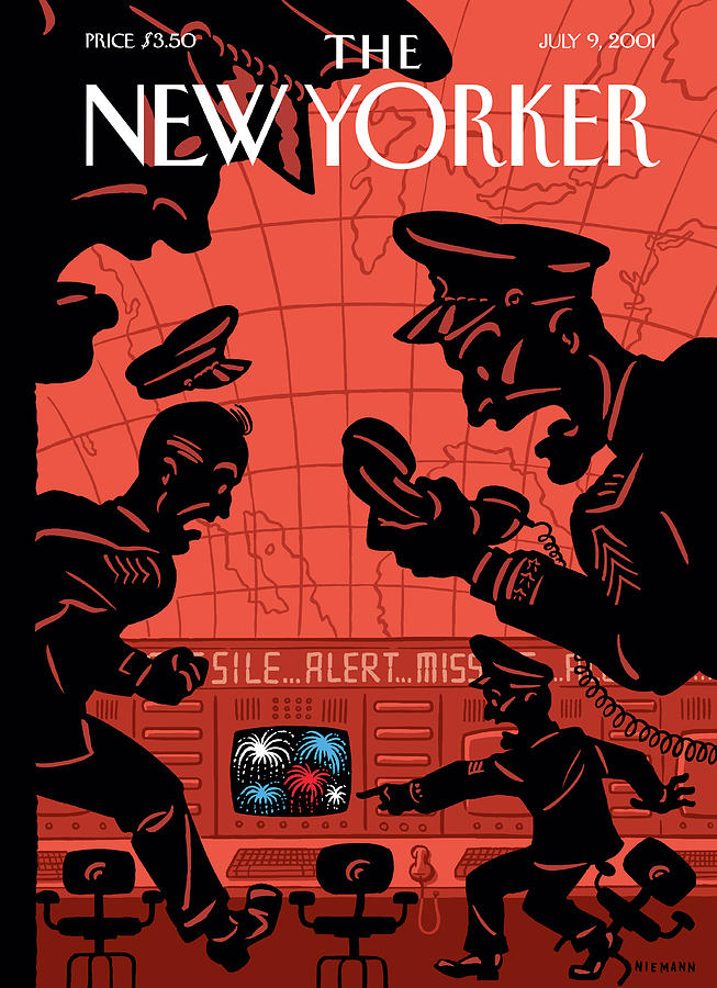 New Yorker July 9th, 2001 Painting by Christoph Niemann New Yorker July 9th, 2001 Painting by Christoph Niemann