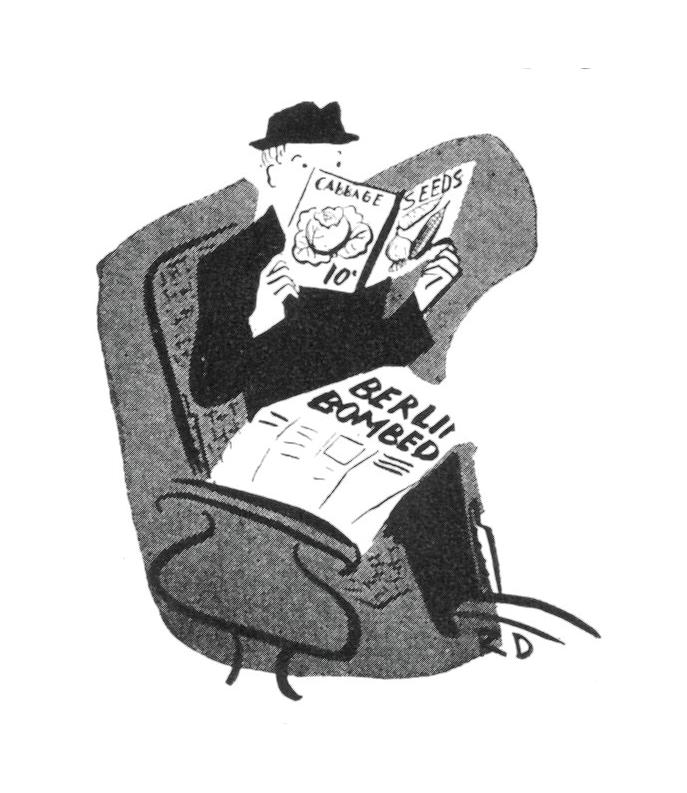 New Yorker June 12th, 1943 Drawing by Roger Duvoisin