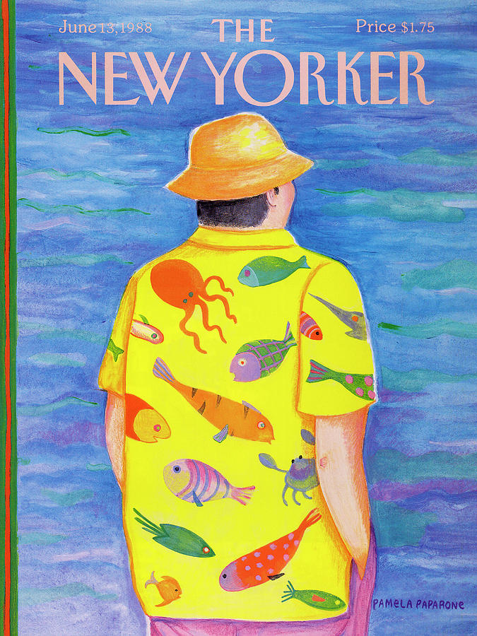 New Yorker June 13th, 1988 Painting by Pamela Paparone