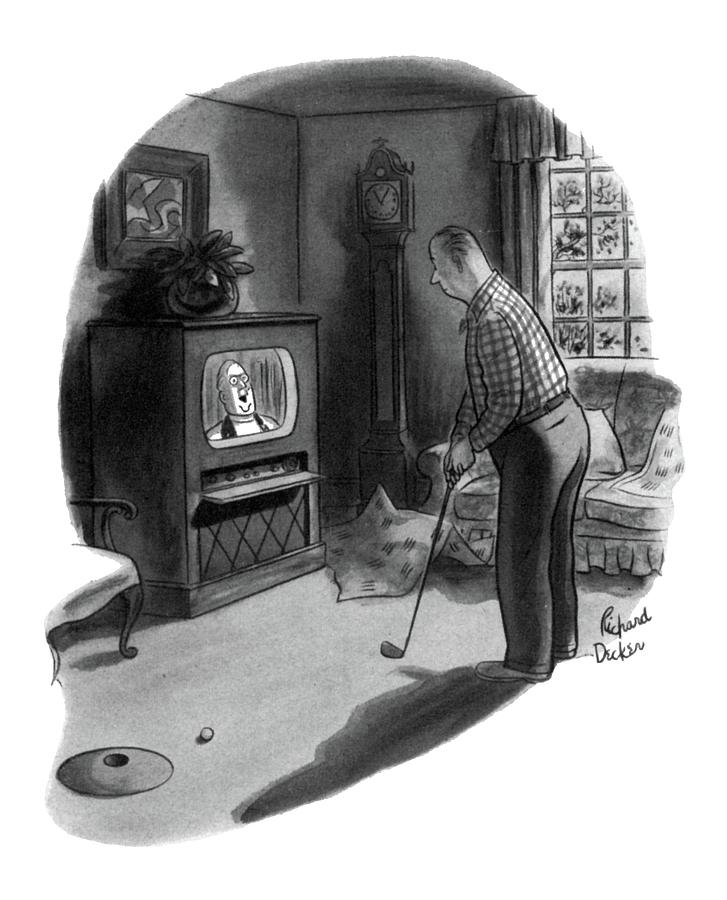 New Yorker June 14th, 1952 Drawing by Richard Decker