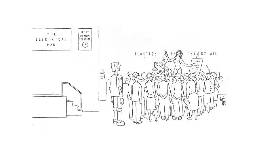 New Yorker June 15th, 1940 Drawing by Ned Hilton New Yorker June 15th, 1940 Drawing by Ned Hilton