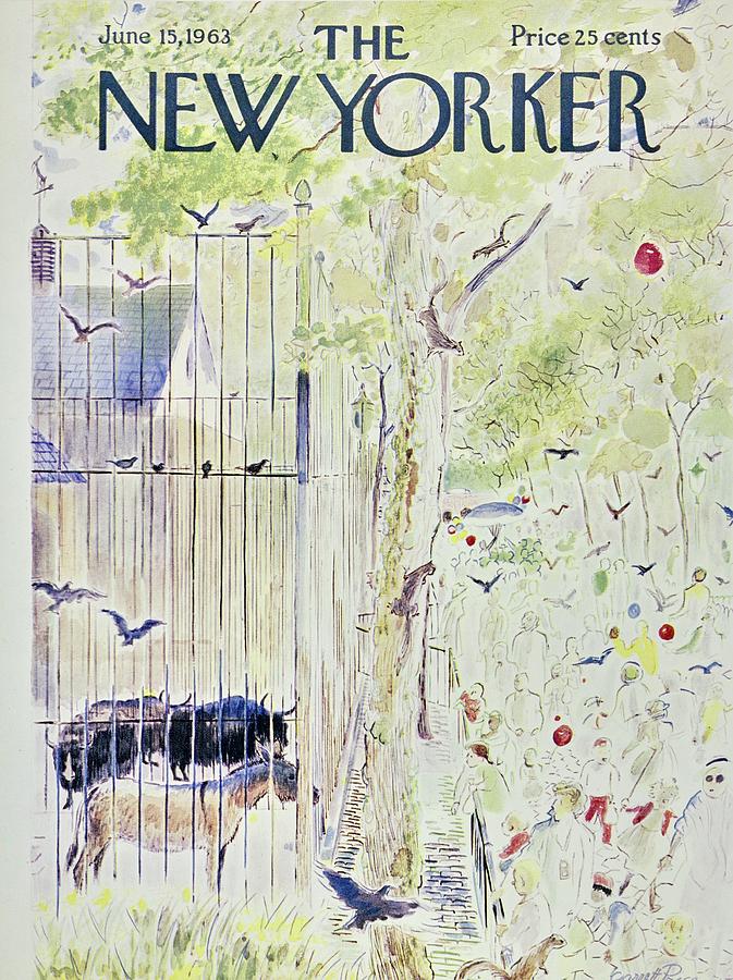 New Yorker June 15th 1963 Painting by Garrett Price