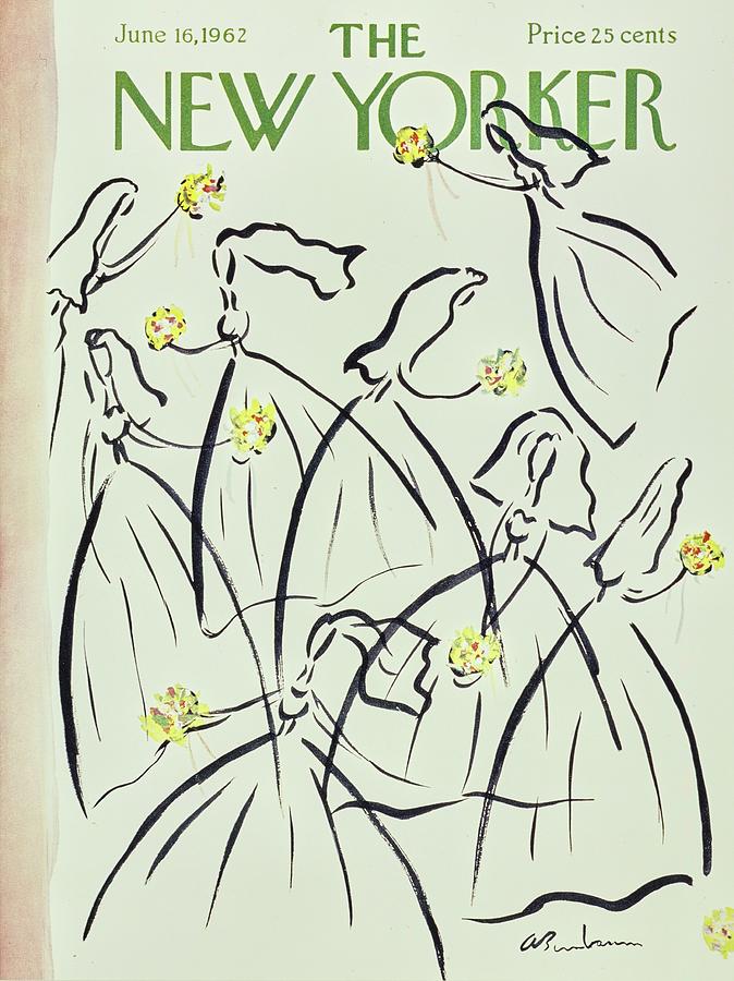 New Yorker June 16th 1962 Painting by Aaron Birnbaum