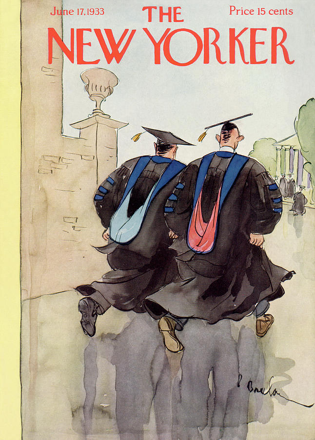 New Yorker June 17th, 1933 Painting by Perry Barlow
