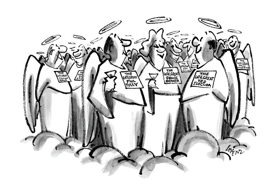 New Yorker June 22nd, 1987 Drawing by Lee Lorenz