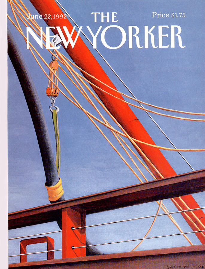 New Yorker June 22nd, 1992 Painting by Gretchen Dow Simpson