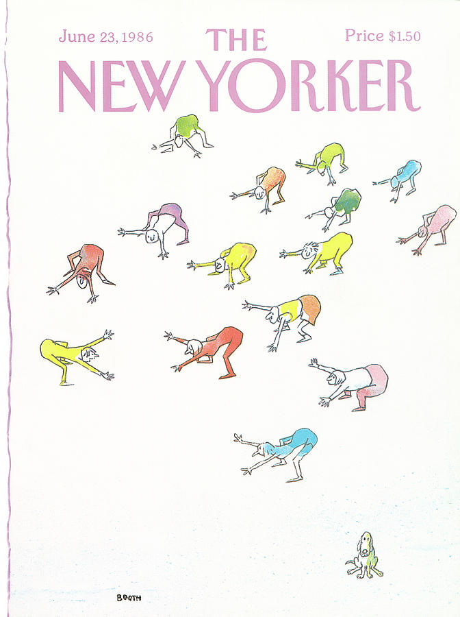 New Yorker June 23rd, 1986 Painting by George Booth