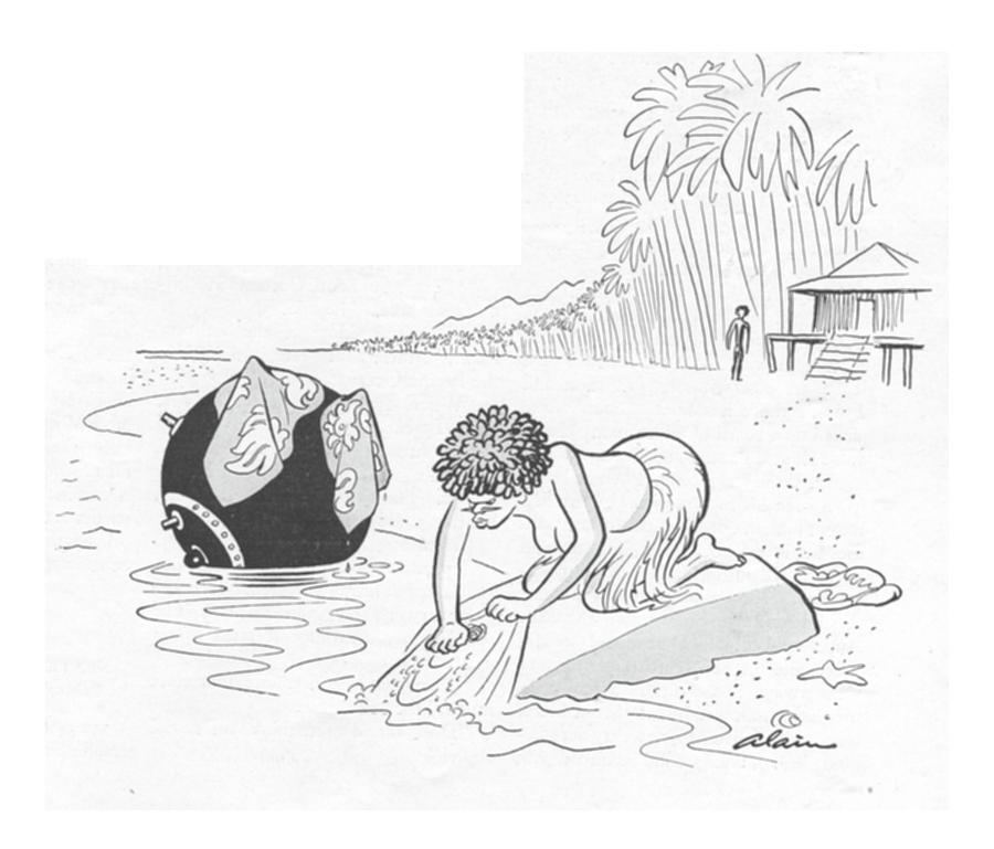 New Yorker June 24th, 1944 Drawing by  Alain