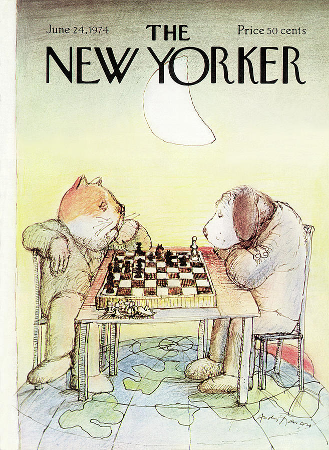 New Yorker June 24th, 1974 Painting by Andre Francois