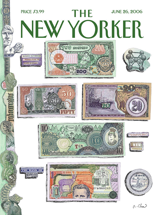 Mad Money Painting by Roz Chast