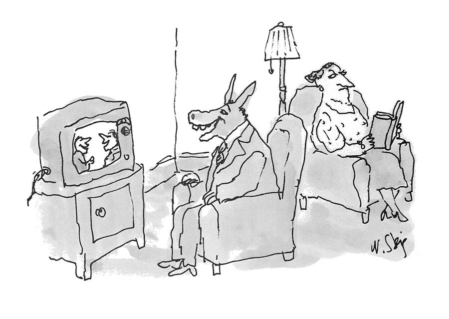 New Yorker June 28th, 1993 Drawing by William Steig