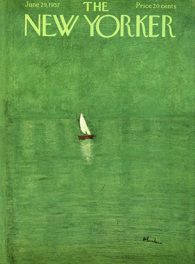 New Yorker June 29th, 1957 Painting by Abe Birnbaum