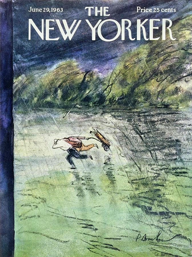 New Yorker June 29th 1963 Painting by Perry Barlow