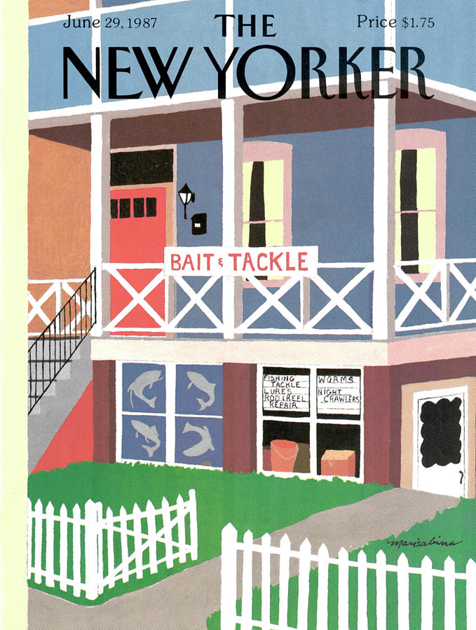 New Yorker June 29th, 1987 Painting by Marisabina Russo