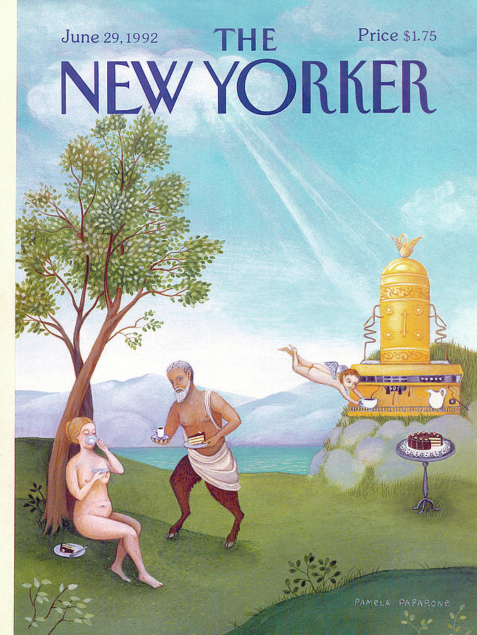 New Yorker June 29th, 1992 Painting by Pamela Paparone