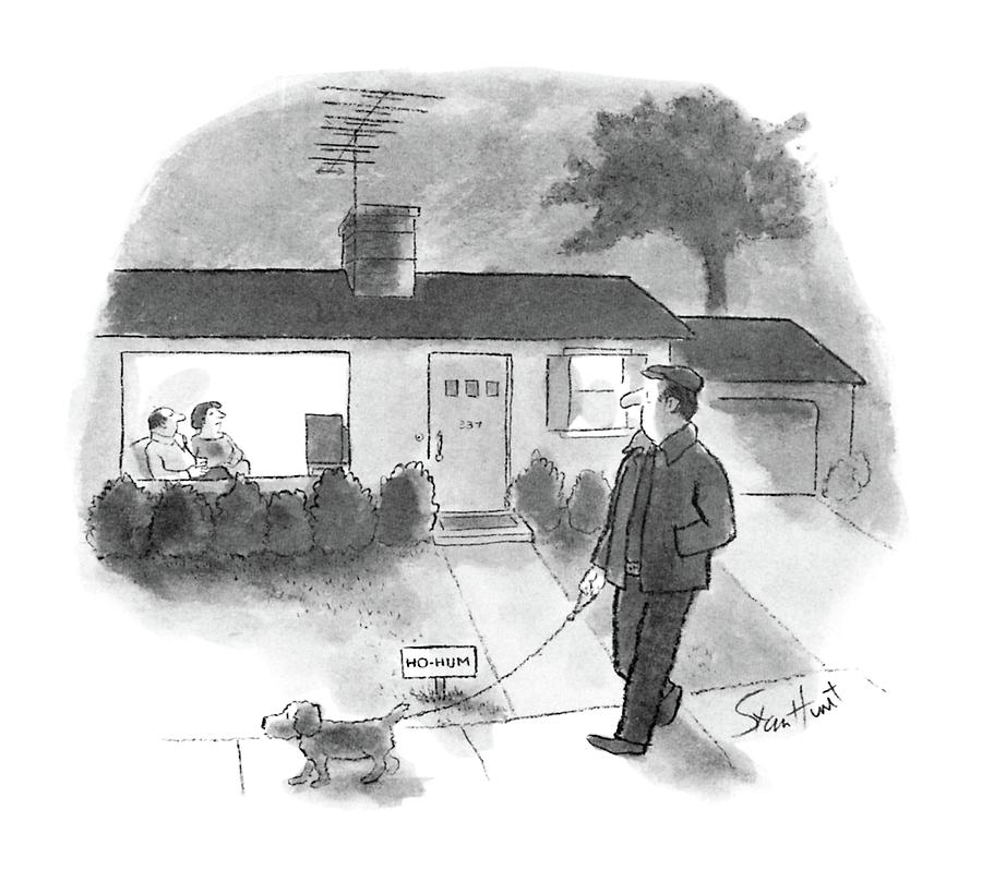 New Yorker June 30th, 1986 Drawing by Stan Hunt | Fine Art America