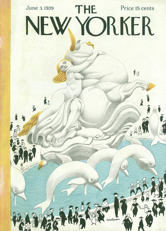 Animal Painting - New Yorker June 3 1939 by Christina Malman