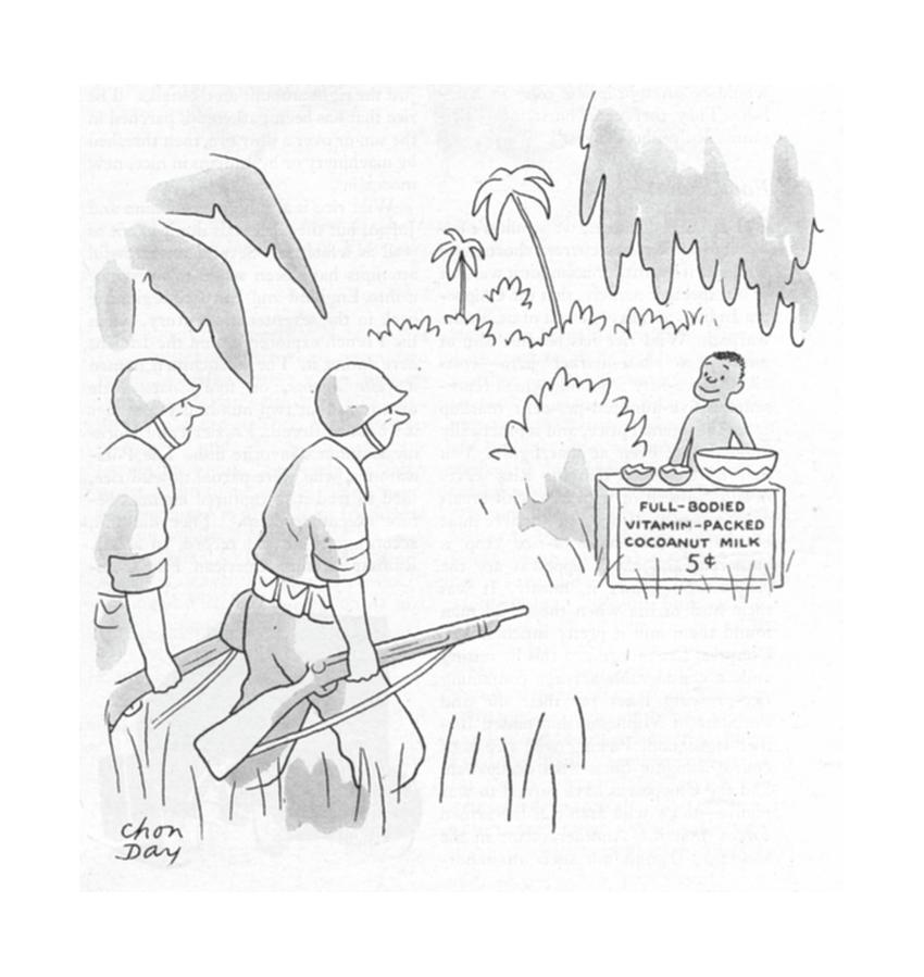 New Yorker June 3rd, 1944 Drawing by Chon Day