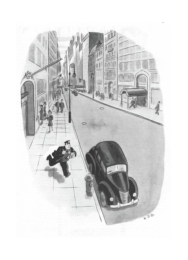 New Yorker June 3rd, 1944 Drawing by Robert J. Day