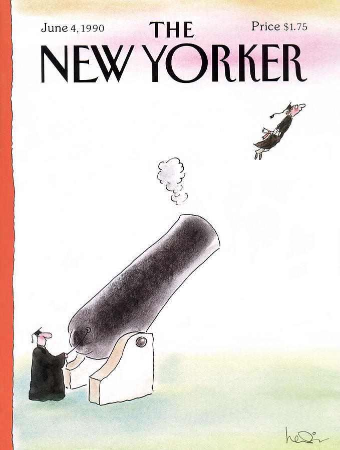 New Yorker June 4th, 1990 Painting by Arnie Levin