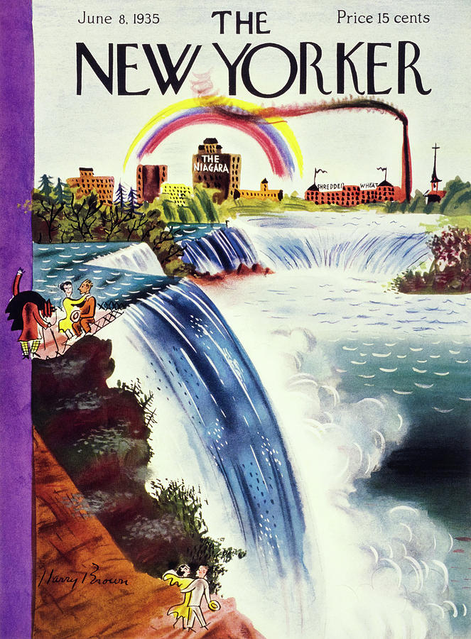 New Yorker June 8 1935 Painting by Harry Brown