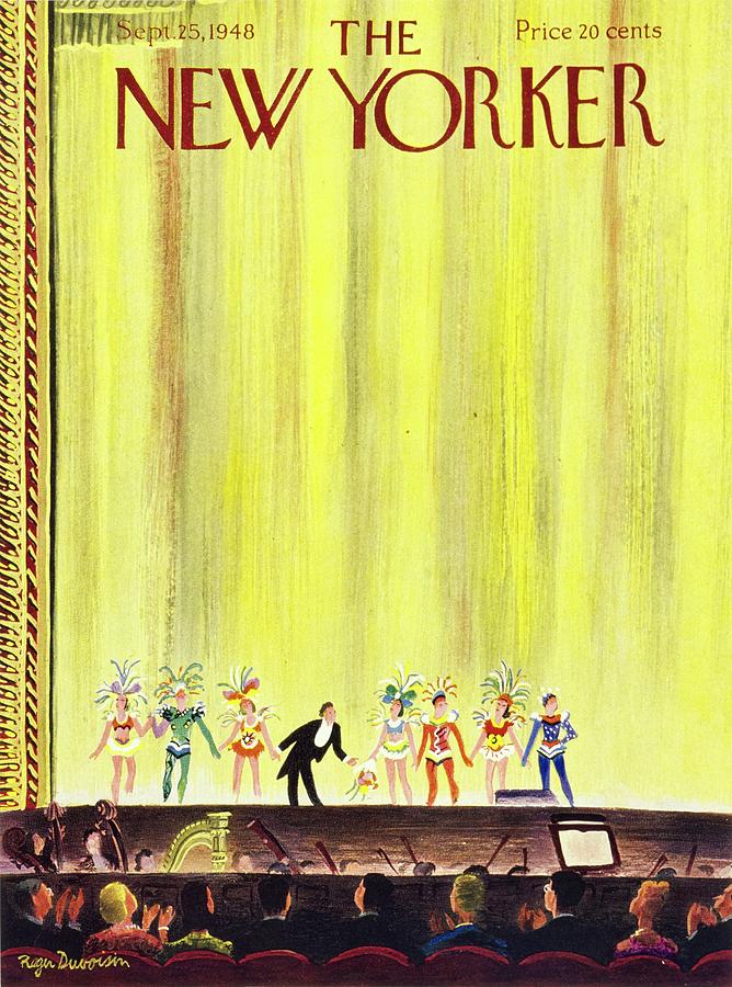 New Yorker September 25, 1948 Painting by Roger Duvoisin New Yorker September 25, 1948 Painting by Roger Duvoisin
