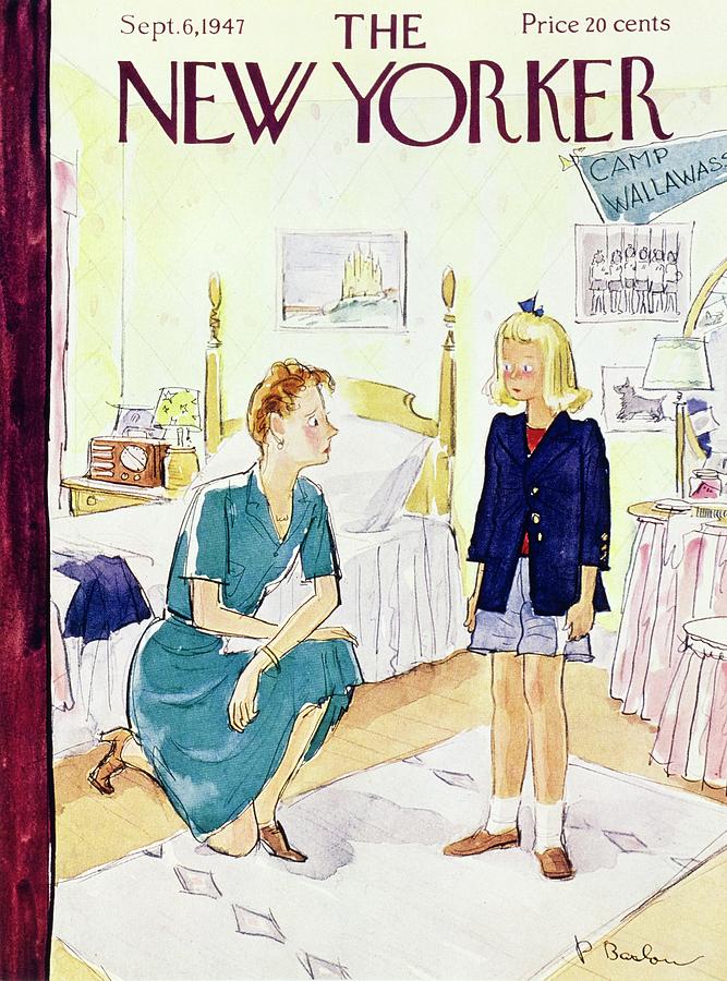 New Yorker September 6, 1947 Painting by Perry Barlow