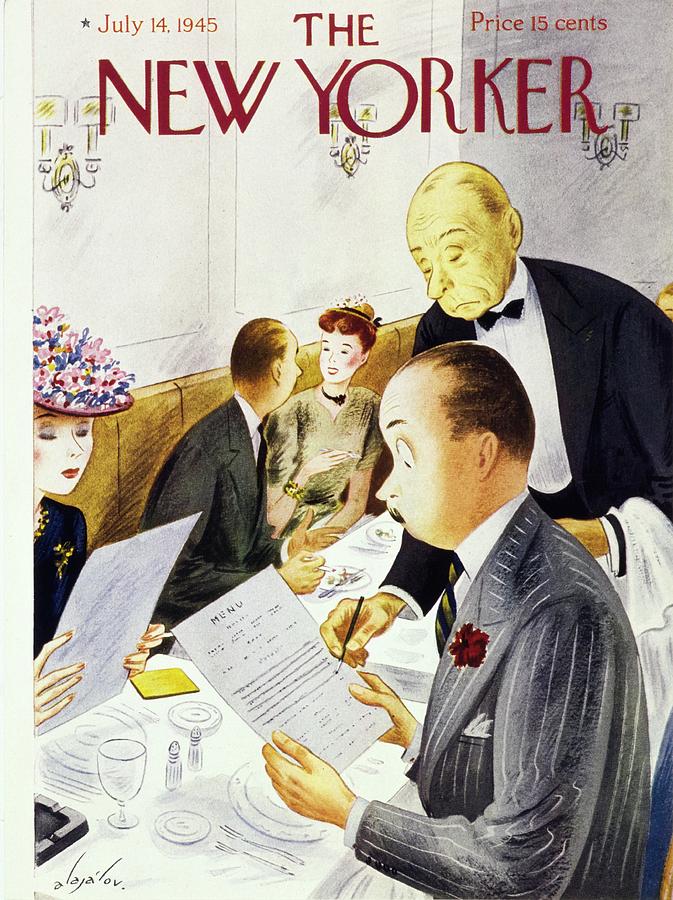 New Yorker July 14 1945 Painting by Constantin Alajalov