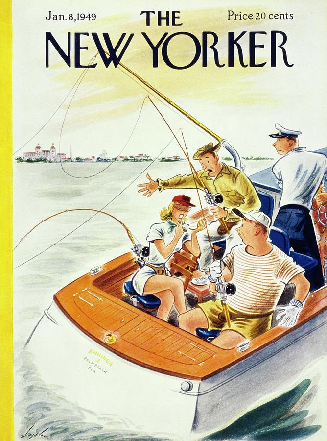 New Yorker January 8, 1949 Painting by Constantin Alajalov