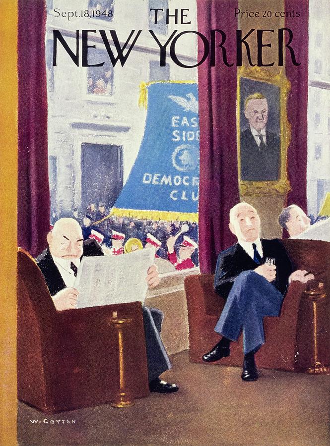 New Yorker September 18 1948 Painting by William Cotton